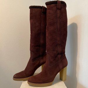 Gucci // Guccisima Suede Boots